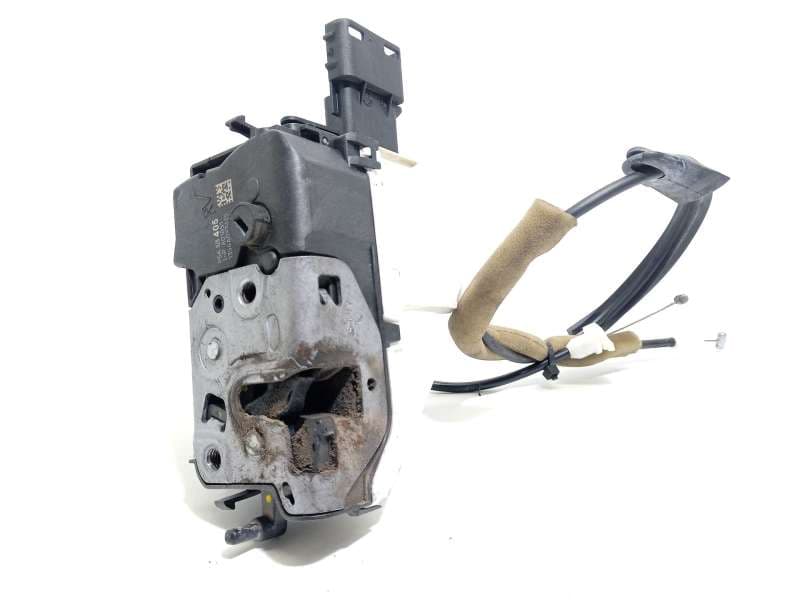Recambio de cerradura puerta delantera derecha para peugeot partner furgón/monospace 1.6 hdi referencia OEM IAM 828405 147350059 - Blanco
