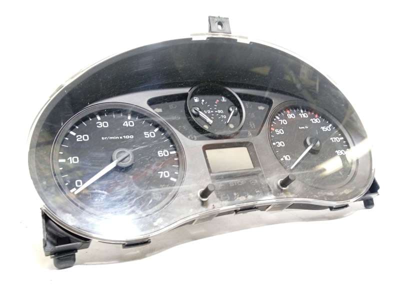 Recambio de cuadro instrumentos para peugeot partner furgón/monospace 1.6 hdi referencia OEM IAM 9801642280 43U5RW7P 50300131615 - Blanco