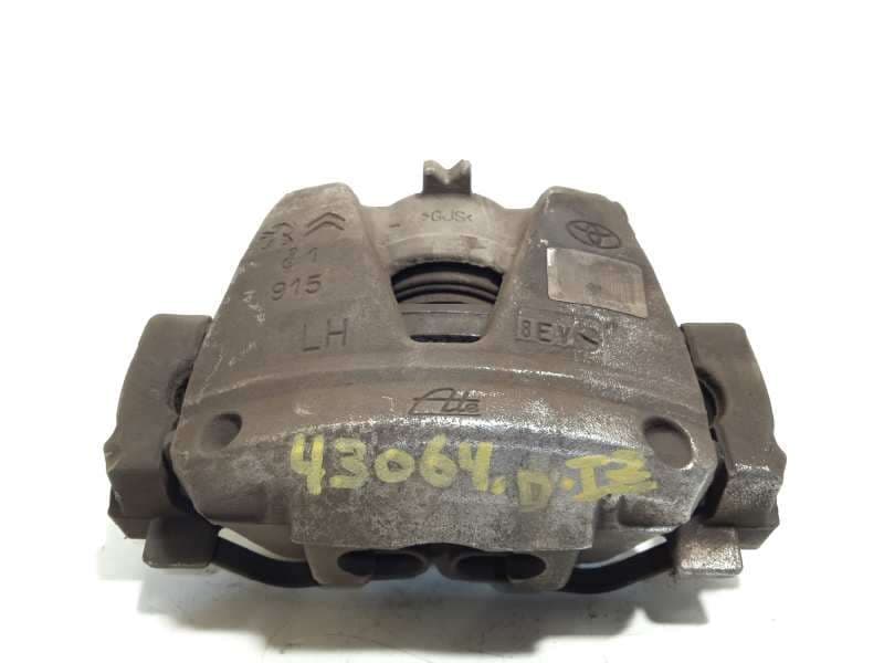 Recambio de pinza freno delantera izquierda para peugeot expert combi 1.6 blue-hdi fap referencia OEM IAM 9805256280 1613260080 - Gris