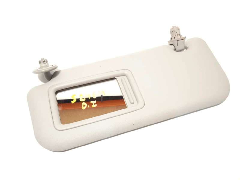 Recambio de parasol izquierdo para toyota yaris (ksp211 1.5 referencia OEM IAM 74320K0090B0 - Blanco