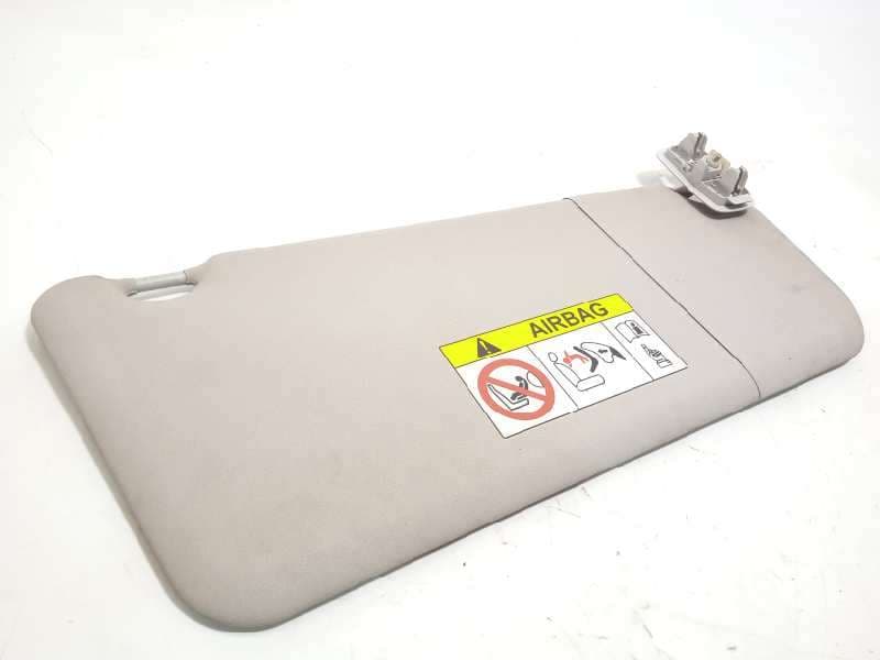 Recambio de parasol derecho para toyota proace verso 1.6 d-4d cat referencia OEM IAM 9809498377 98094983BJ - Blanco