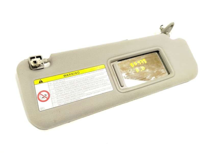 Recambio de parasol derecho para toyota prius liftback (_w2_) 1.5 hybrid (nhw20_) referencia OEM IAM 7431047133B4 - Plata
