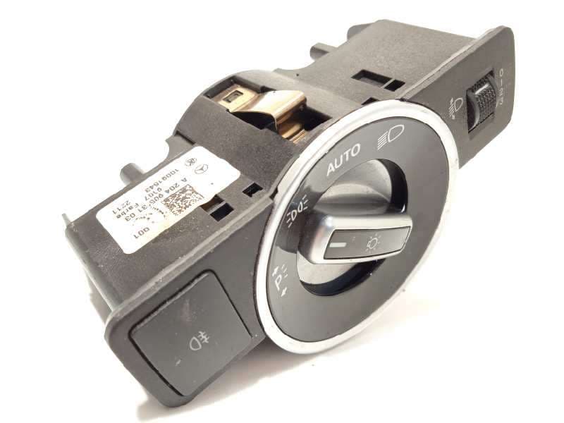 Recambio de mando luces para mercedes-benz clase c (w204) coupe c 220 cdi blueefficiency (204.302) referencia OEM IAM A204905310 - Negro