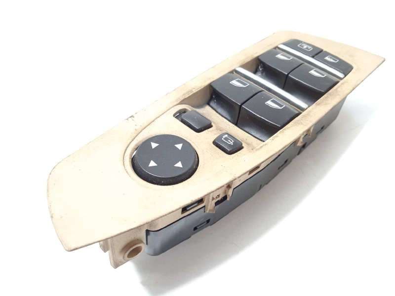 Recambio de mando elevalunas delantero izquierdo para bmw serie 7 (f01/f02) 740i referencia OEM IAM 9163586 61319163586 - Negro