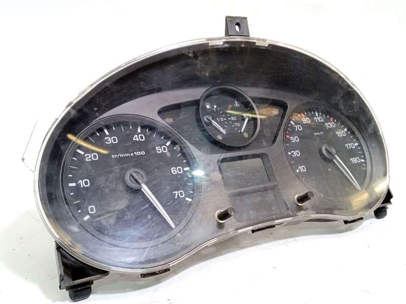 Recambio de cuadro instrumentos para peugeot partner furgón/monospace 1.6 hdi referencia OEM IAM 9801642280 503001316151 - Blanco