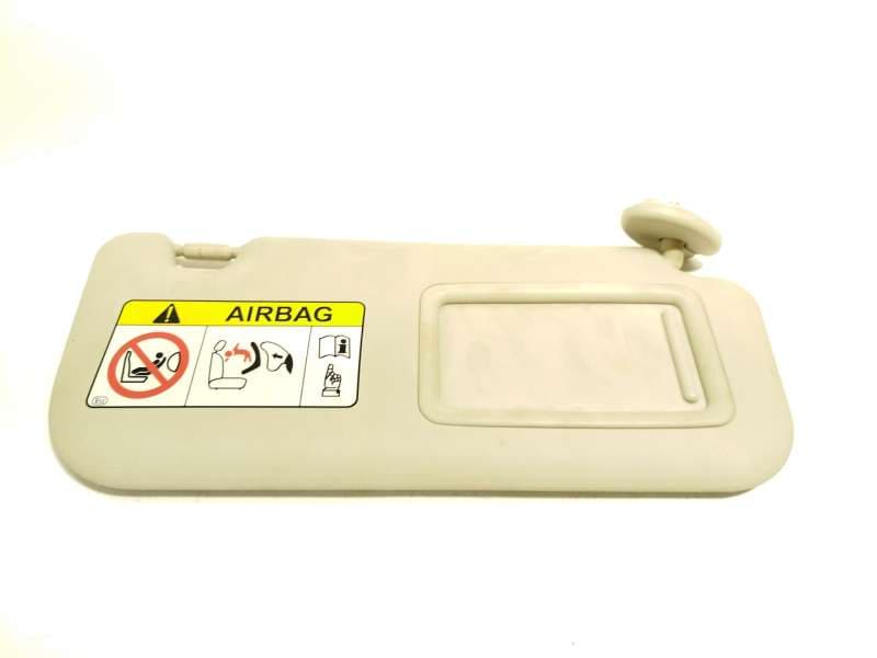 Recambio de parasol derecho para toyota corolla sedán (_e21_) 1.8 vvti hybrid (zwe211, mzea12) referencia OEM IAM 7431002P50A0