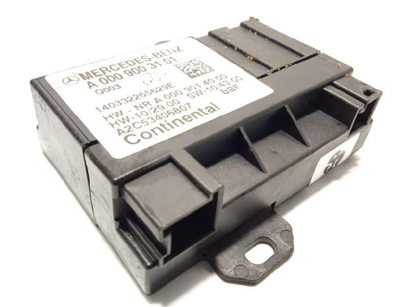 Recambio de modulo electronico para mercedes-benz clase clk (w207) cabrio e 220 bluetec (207.401) referencia OEM IAM A0009003101 - Negro