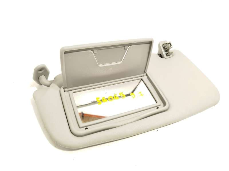 Recambio de parasol izquierdo para peugeot ion electric referencia OEM IAM 8163GH - Blanco