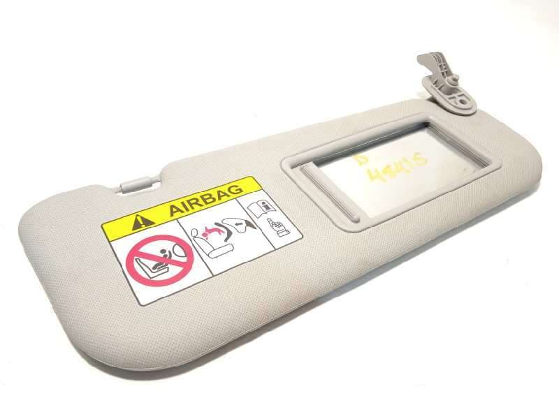 Recambio de parasol derecho para hyundai elantra (md) tecno referencia OEM IAM 852023X010TX - Azul