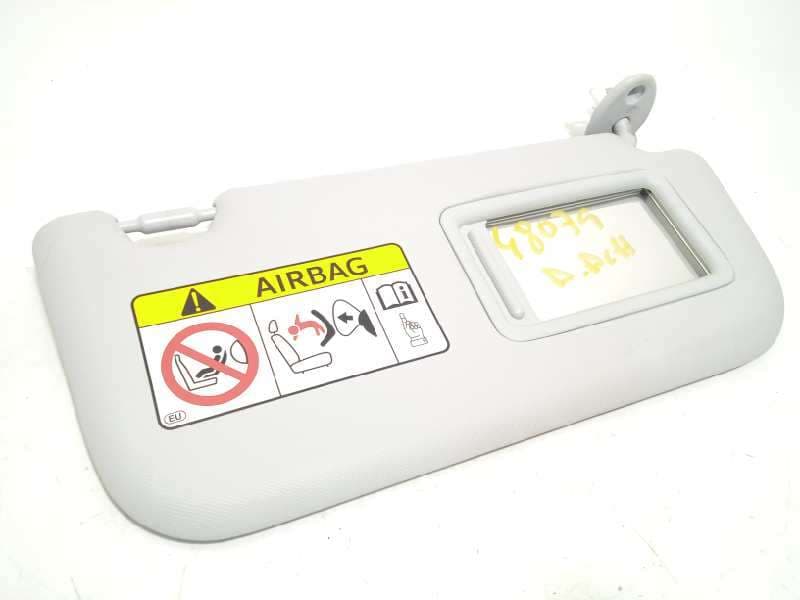 Recambio de parasol derecho para toyota prius (zvw50) basis referencia OEM IAM 7431047350B0 - Gris
