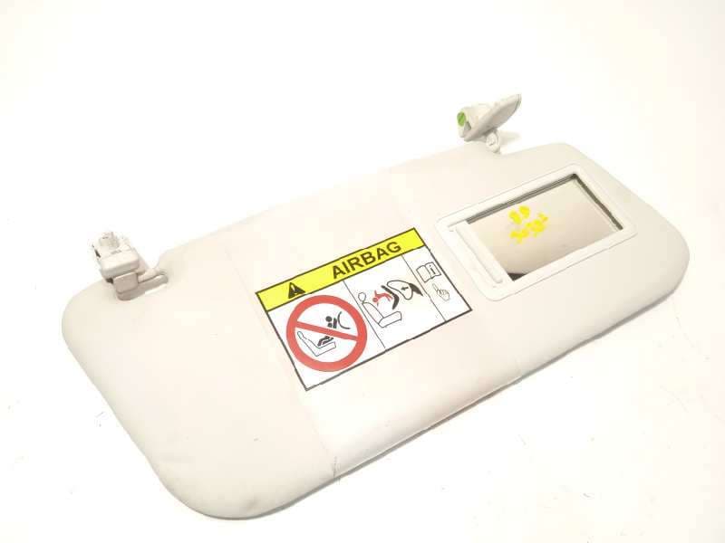 Recambio de parasol derecho para fiat 500 l (330) pop star referencia OEM IAM 735622042 735735709 - Blanco
