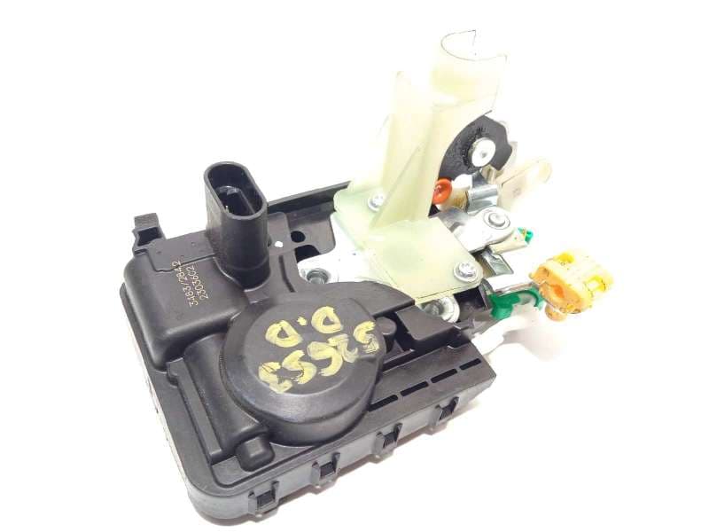 Recambio de cerradura puerta delantera derecha para maxus edeliver 9 furgoneta electric (sv63c, sv63d) referencia OEM IAM 348328 - Blanco
