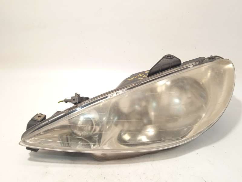 Recambio de faro izquierdo para peugeot 206 hatchback (2a/c) 1.1 i referencia OEM IAM 9628666880 6204S9 89001771 - Verde
