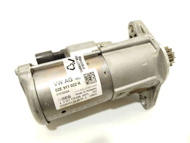 Recambio de motor arranque para seat tarraco (kn2) 2.0 tfsi 4drive referencia OEM IAM 02E911022H 0001179606