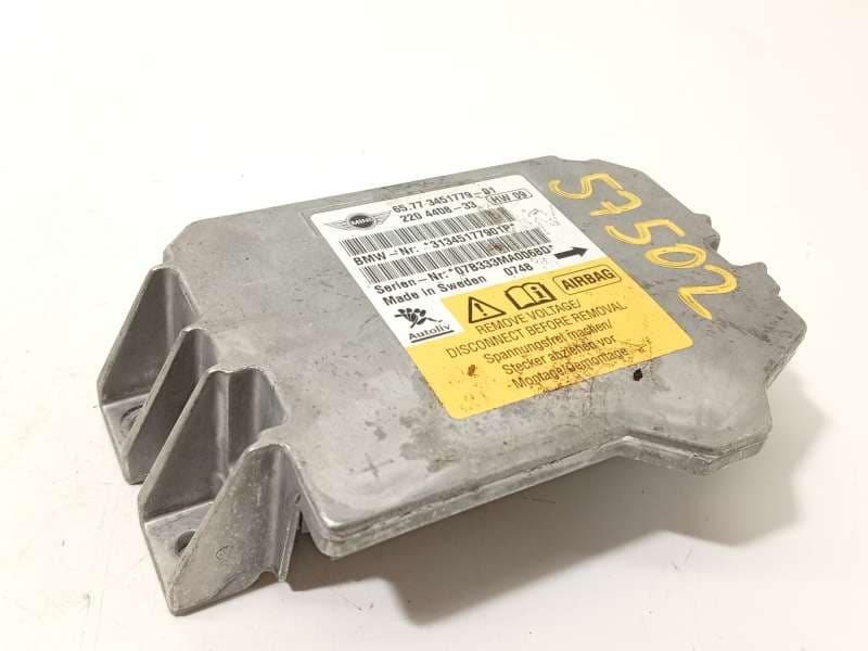 Recambio de centralita airbag para mini mini clubman (r55) cooper s referencia OEM IAM 65773451779 - Azul