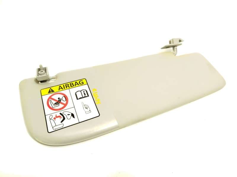 Recambio de parasol derecho para fiat fiorino monospace (225_) 1.3 jtd multijet (225bxe1a) referencia OEM IAM 735771420 - Blanco