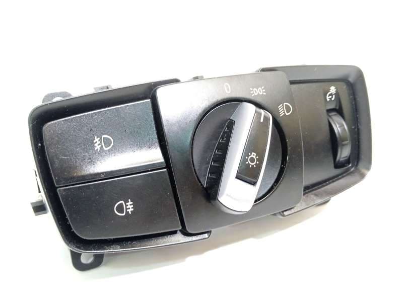 Recambio de mando luces para bmw 2 gran tourer (f46) 218 d referencia OEM IAM 9390202 61319390202 - Negro