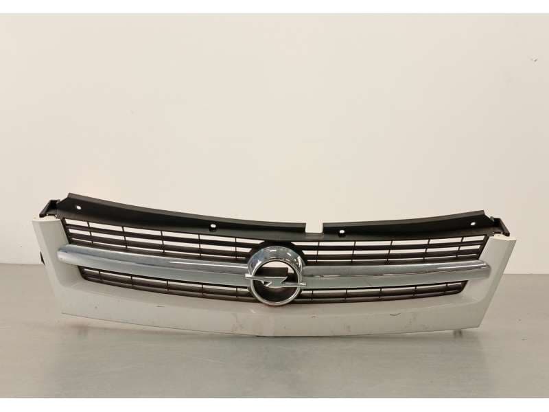 Recambio de rejilla delantera para opel movano a furgoneta (x70) 2.5 cdti (fd) referencia OEM IAM 8200233763 9161586 4501286 - Blanco