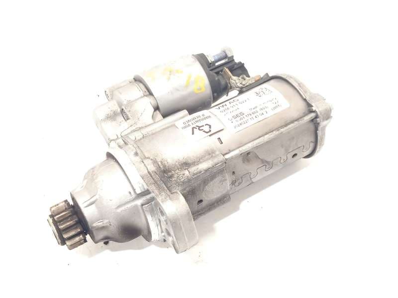 Recambio de motor arranque para volkswagen polo vi (aw1, bz1, ae1, bz3) 1.0 tsi referencia OEM IAM 02M911022F 0001179602 - Blanco