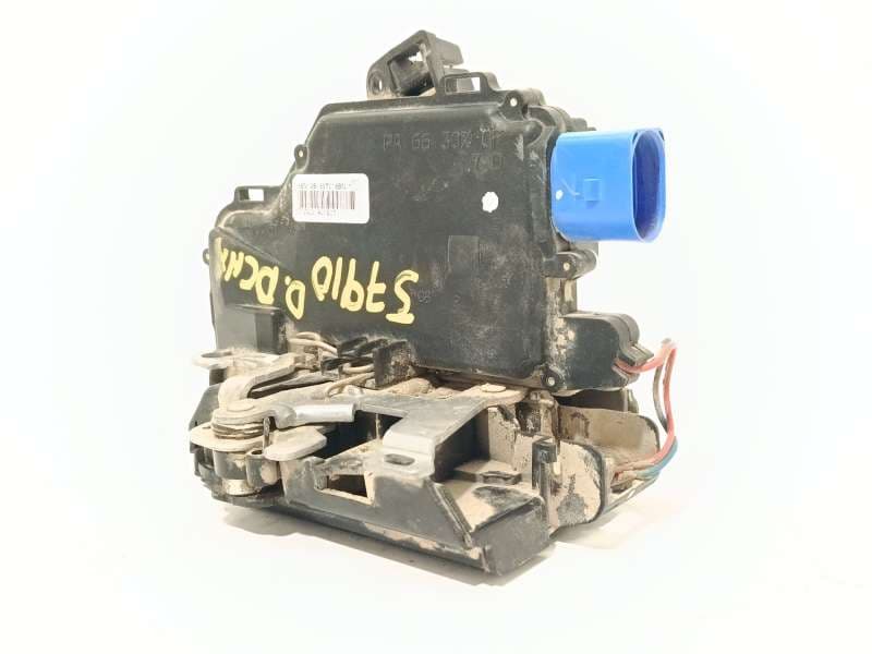 Recambio de cerradura puerta delantera derecha para skoda roomster (5j7) 1.9 tdi referencia OEM IAM 3B1837016BN