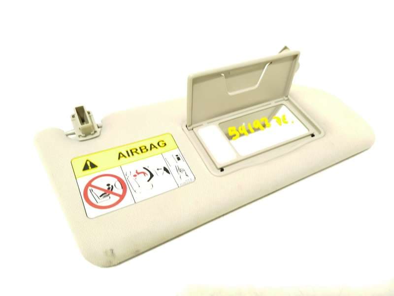 Recambio de parasol derecho para mitsubishi outlander iii (gg_w, gf_w, zj, zl, zk) 2.0 (gf7w) referencia OEM IAM 7620B268YA - Blanco