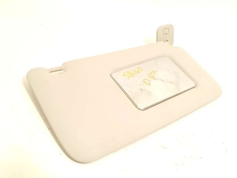 Recambio de parasol derecho para renault express furgón/monospace 1.5 blue dci 95 (f6ab) referencia OEM IAM 964004107R - Blanco